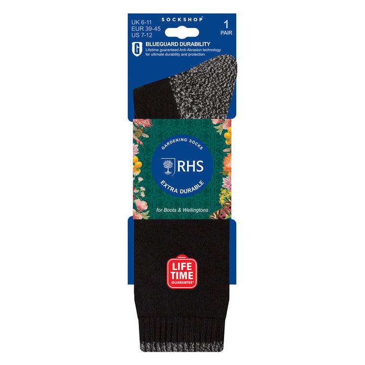 Mens Long Heavy Duty Thick Boot Socks | Long Lasting Gardening Wellington Socks