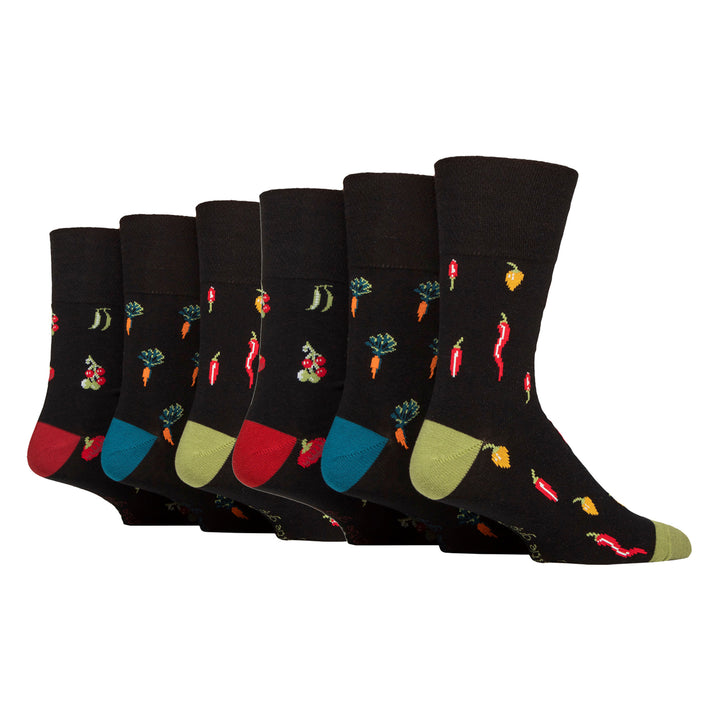 6 Pairs Soft Top Non Elastic Diabetic Socks For Men