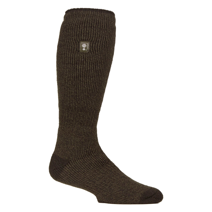 Mens Long Knee High Thermal Wellington Boot Socks
