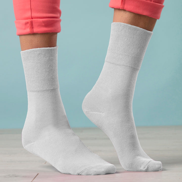 3 Pack Ladies and Mens Non Elastic Sport Socks