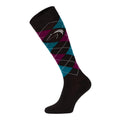 3-5,5 Royaume-Uni / Noir Bleu sarcelle Violet