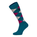 3-5,5 Royaume-Uni / Bleu sarcelle Rose Blanc