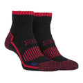 9-12 Royaume-Uni / Noir/Rouge