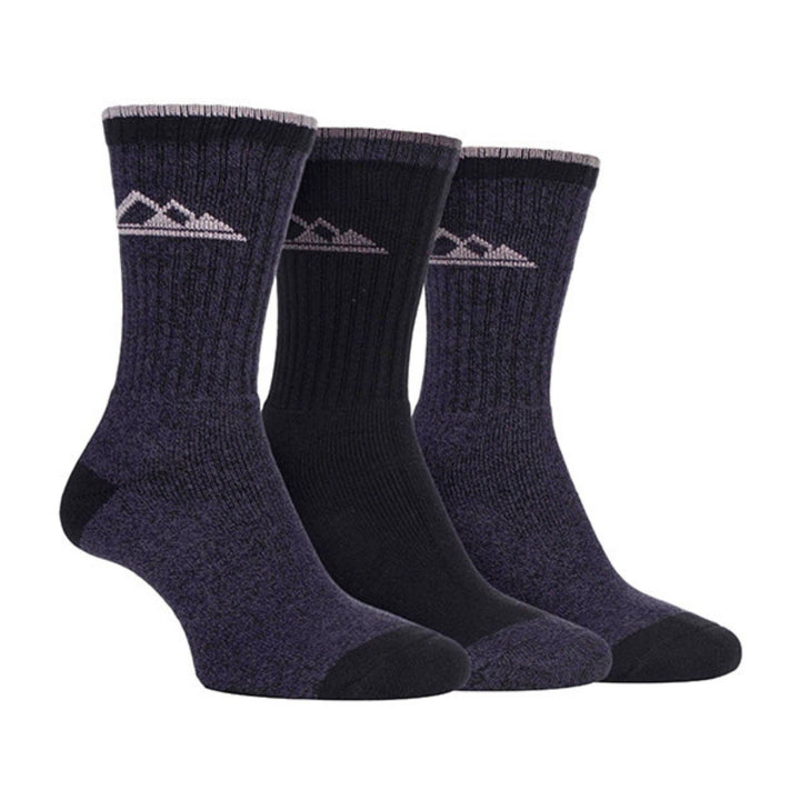 3 Pack Ladies Lightweight Hiking Socks with Arch Support