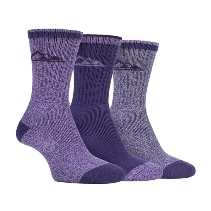 3 Pack Ladies Lightweight Hiking Socks with Arch Support