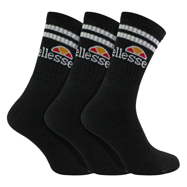 3  Pack Mens Vulloni Jacquard Logo Sport Socks