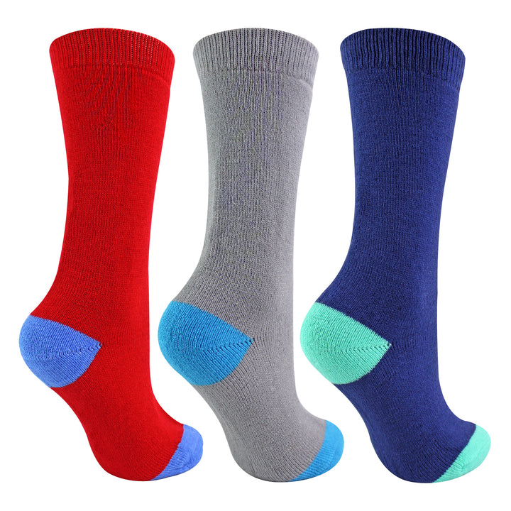 3 Pack Kids Wellington Boot Socks | Boys Welly Socks for Outdoor Walking
