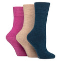 4-8 UK / Pink / Teal / Natural