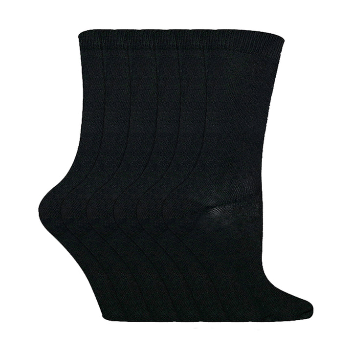6 Pack Girls & Boys Super Soft Breathable Organic Bamboo Socks