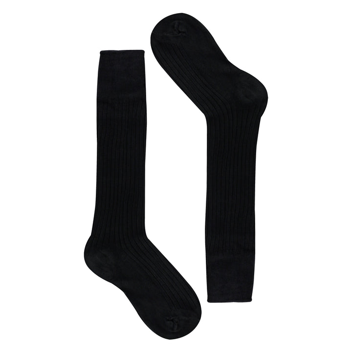 Ladies 3 Pack Knee High 100% Cotton Soft Breathable Socks