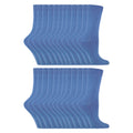 4-7 Royaume-Uni / Bleu denim / Paquet de 24