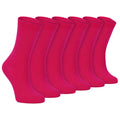 4-7 Royaume-Uni / Fuchsia profond / Paquet de 6