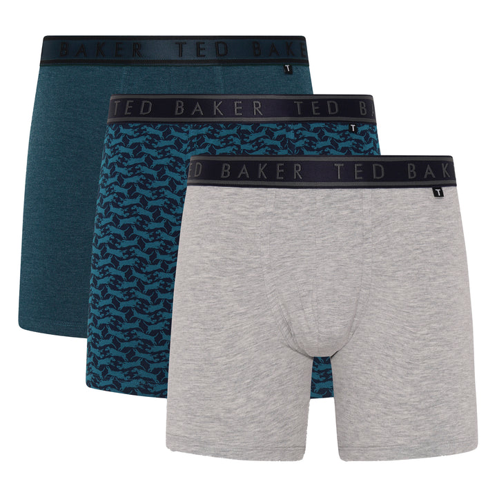 3 Pack Mens Soft Breathable Cotton Boxer Brief Underwear