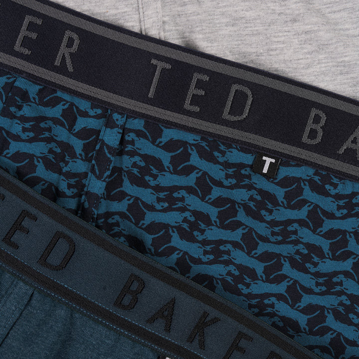 3 Pack Mens Soft Breathable Cotton Boxer Brief Underwear