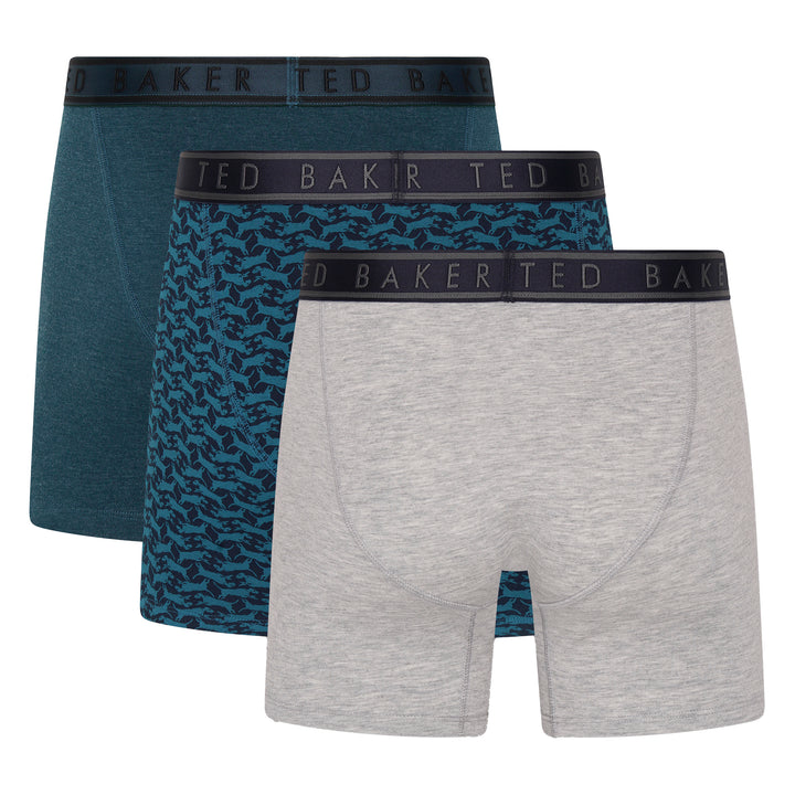 3 Pack Mens Soft Breathable Cotton Boxer Brief Underwear