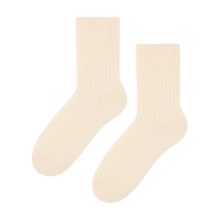 Knitted Design Ladies Wool Dress Socks for Winter