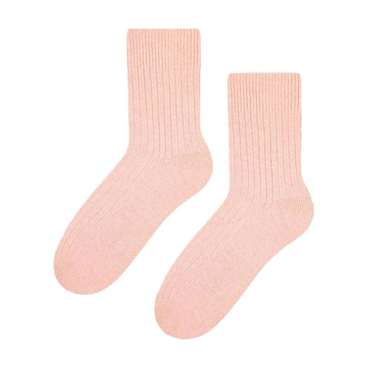 Knitted Design Ladies Wool Dress Socks for Winter