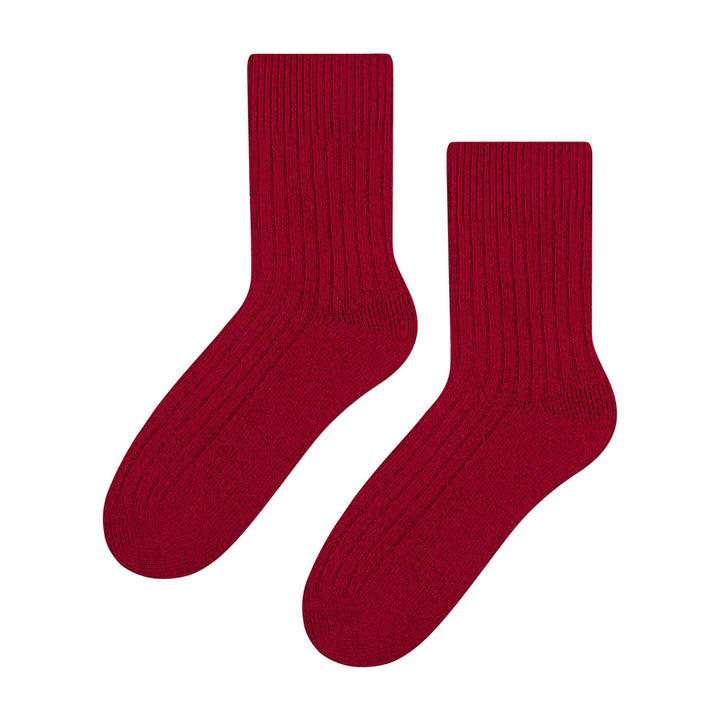 Knitted Design Ladies Wool Dress Socks for Winter
