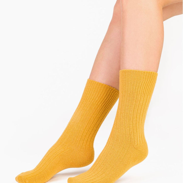 Knitted Design Ladies Wool Dress Socks for Winter