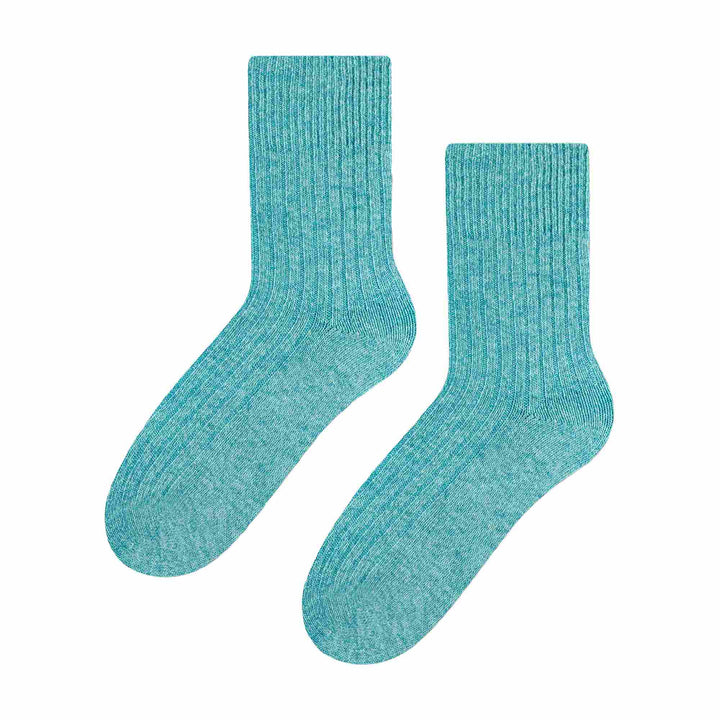 Knitted Design Ladies Wool Dress Socks for Winter