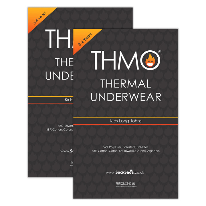 Kids Super Soft & Warm Thermal Long John Bottoms