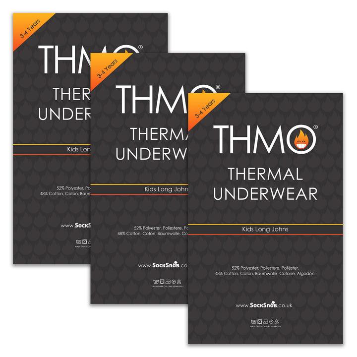Kids Super Soft & Warm Thermal Long John Bottoms