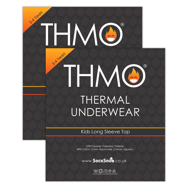 Kids Super Soft & Warm Long Sleeve Thermal Top