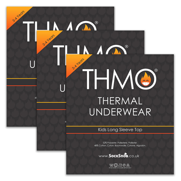 Kids Super Soft & Warm Long Sleeve Thermal Top