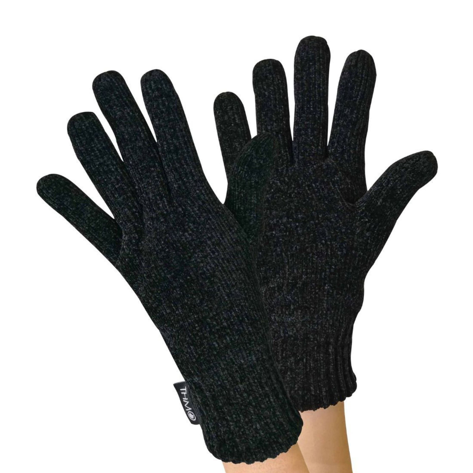 Ladies Thinsulate Gloves Chenille with 3M 40 Gram Lining THMO
