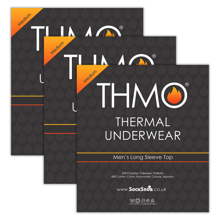 Mens Long Sleeve Super Soft & Warm Thermal Top