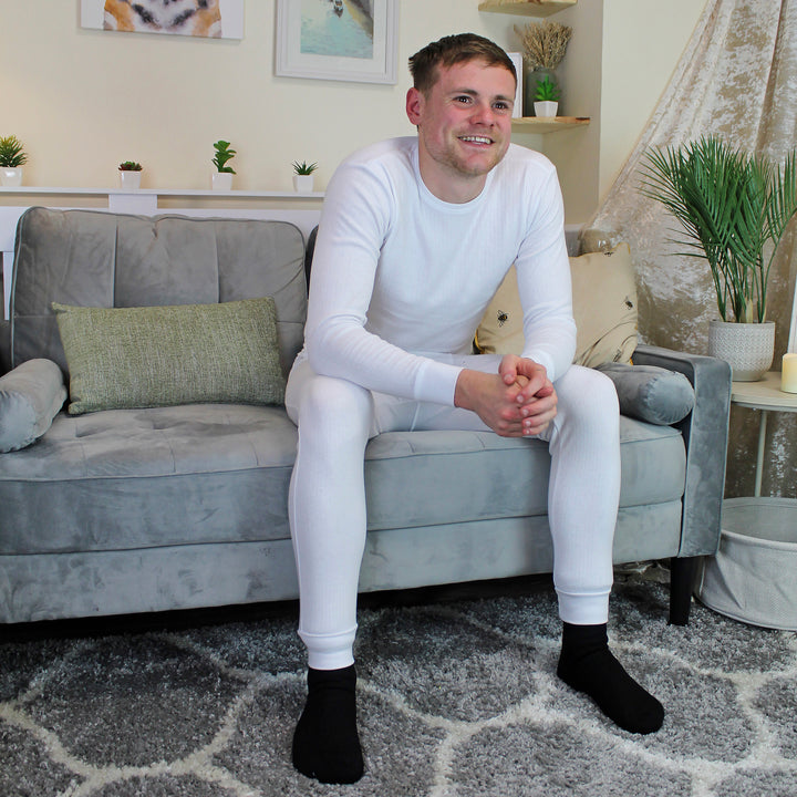 Mens Long Sleeve Super Soft & Warm Thermal Top