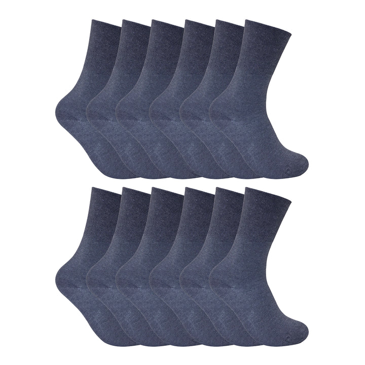 Chaussettes thermiques fines non élastiques pour femmes diabétiques (options multipack)