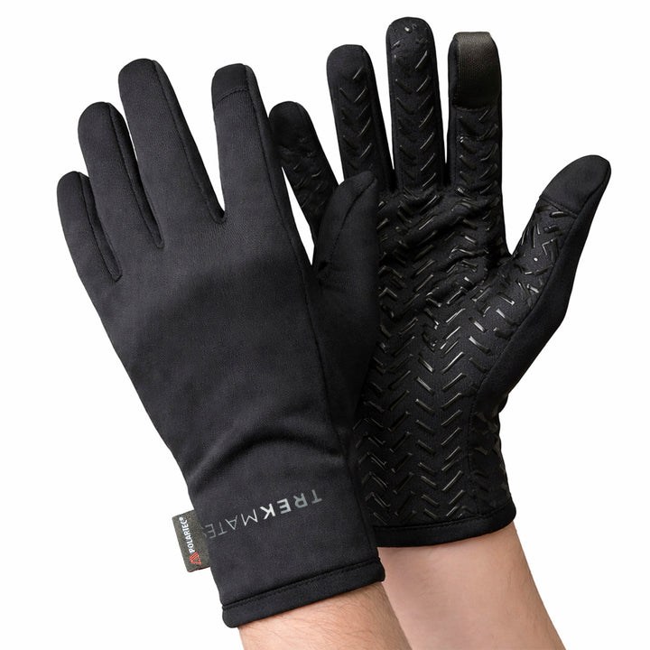 Fleece Touchscreen Gloves With Grip