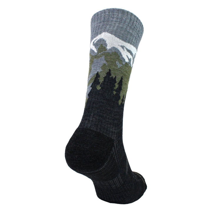 Mens Ladies Light Performance Crew Merino Wool Socks | Trekking Socks