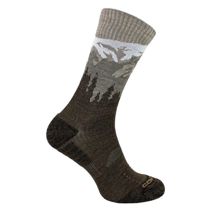 Mens Ladies Light Performance Crew Merino Wool Socks | Trekking Socks