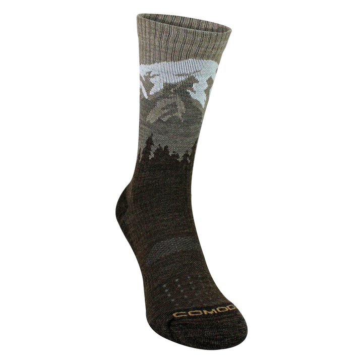 Mens Ladies Light Performance Crew Merino Wool Socks | Trekking Socks