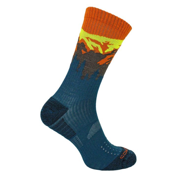 Mens Ladies Light Performance Crew Merino Wool Socks | Trekking Socks