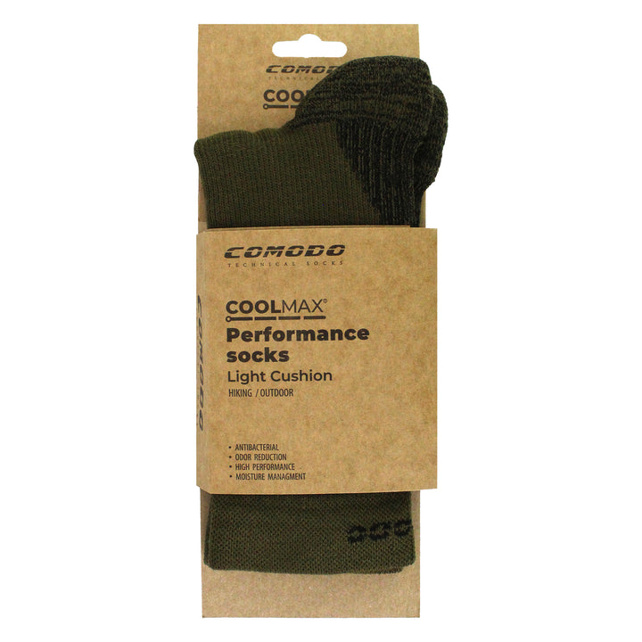 Mens Ladies Performance Coolmax Socks | Breathable Cushioned Walking Socks