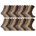 6-11 UK / TSFD02 Brown / 24 Pack