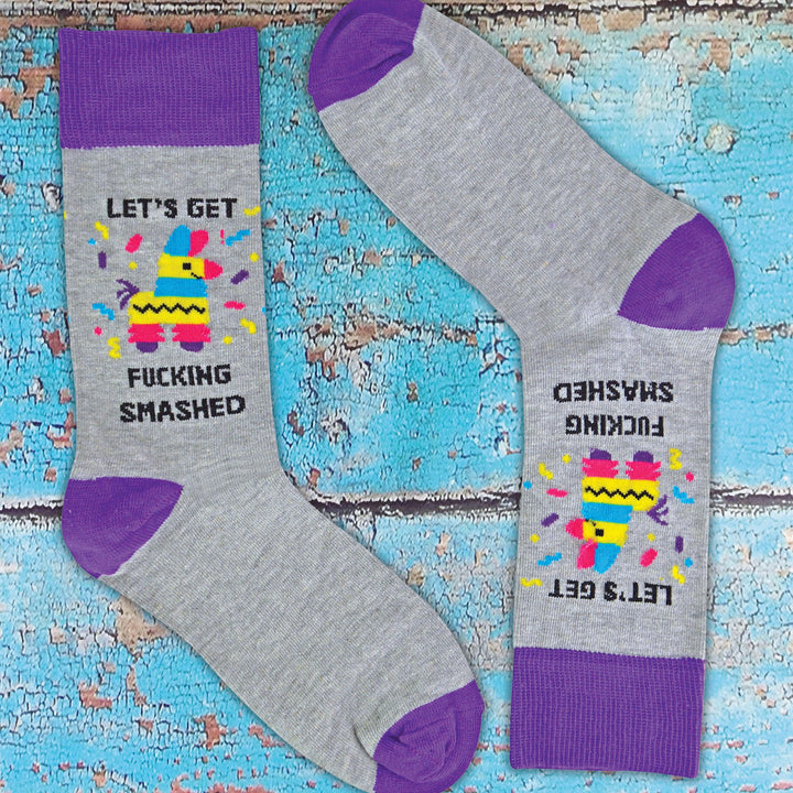 Chaussettes Hautes Drôles Unisexes 70% Coton - Cadeau Original Hommes Femmes