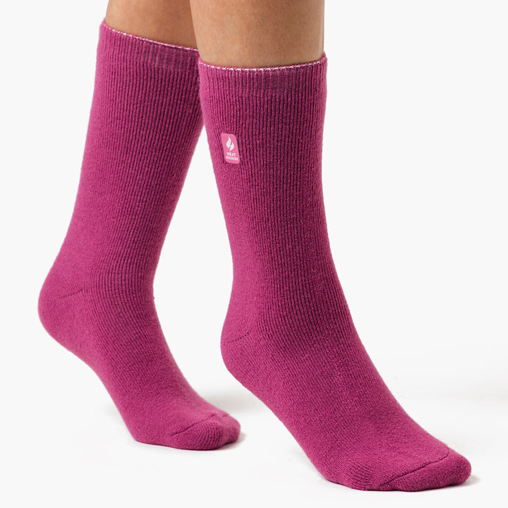 Ladies Ultra Lite Extra Thin 1.0 TOG Casual Thermal Socks (Multipack Options)