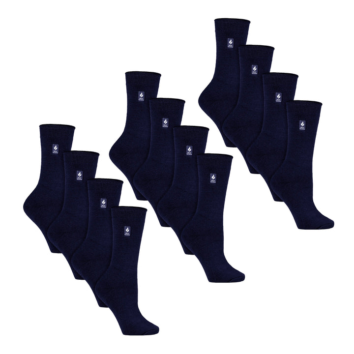 Damen Ultraleichte, extradünne 1,0 TOG-Thermosocken für den Freizeitgebrauch (Multipack-Optionen)