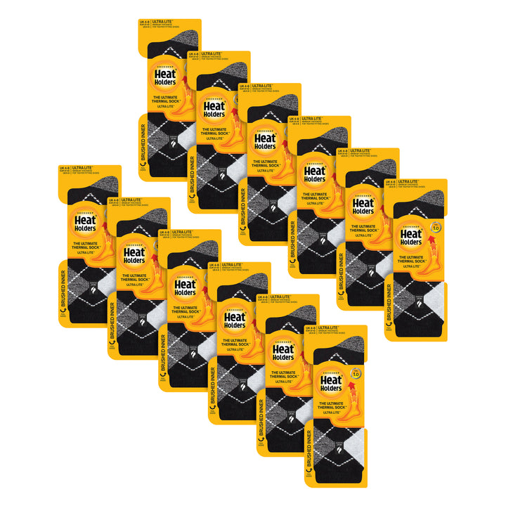 Damen Ultraleichte, extradünne 1,0 TOG-Thermosocken für den Freizeitgebrauch (Multipack-Optionen)