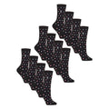 4-8 Royaume-Uni / Noir/Violet (Nicosie) / Paquet de 12