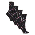 4-8 Royaume-Uni / Noir/Violet (Nicosie) / Paquet de 4