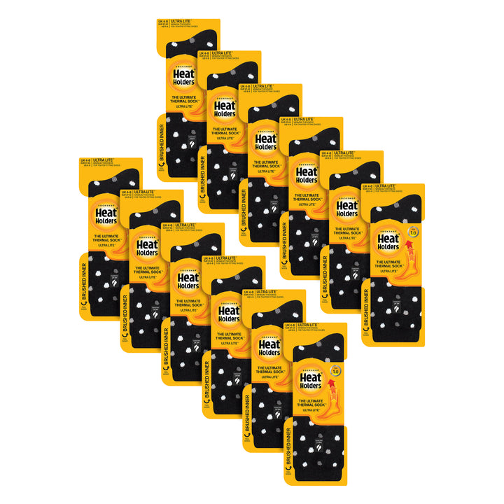 Damen Ultraleichte, extradünne 1,0 TOG-Thermosocken für den Freizeitgebrauch (Multipack-Optionen)