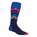6-11 UK / Dunkelblaues Zickzack