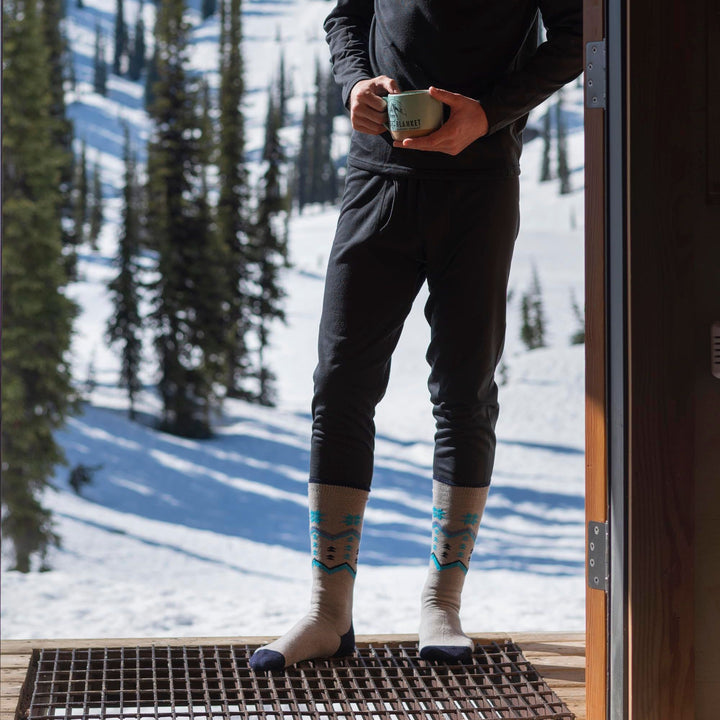 3 Pair Multipack Ultra Lightweight Mens Thermal Ski Socks