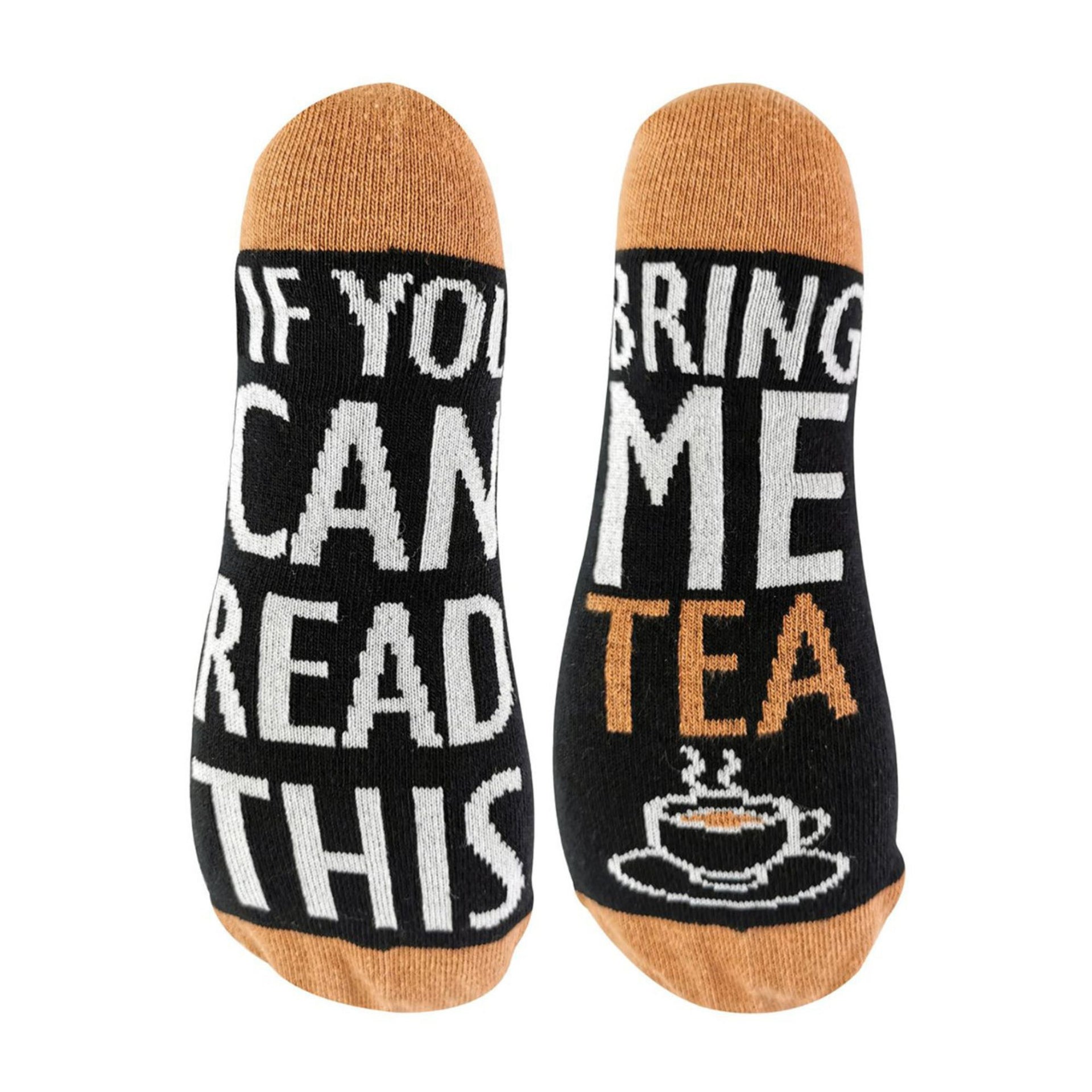 Calzini Divertenti Polar Con Scritta “Bring Me Some Tea/Gin/Vodka” – Confezione Regalo – Taglia Unica - 3