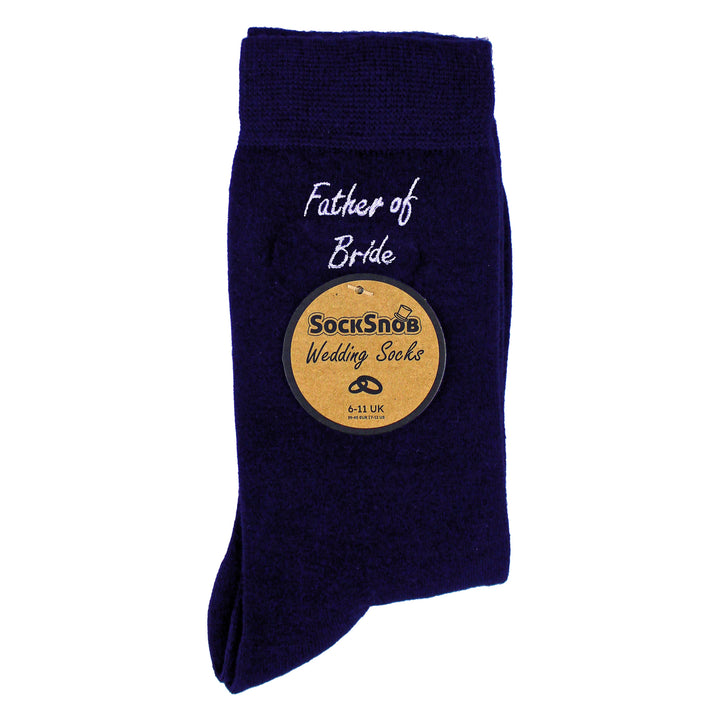 Mens Wedding Socks for Groom Groomsman Best Man Father of the Groom and Bride